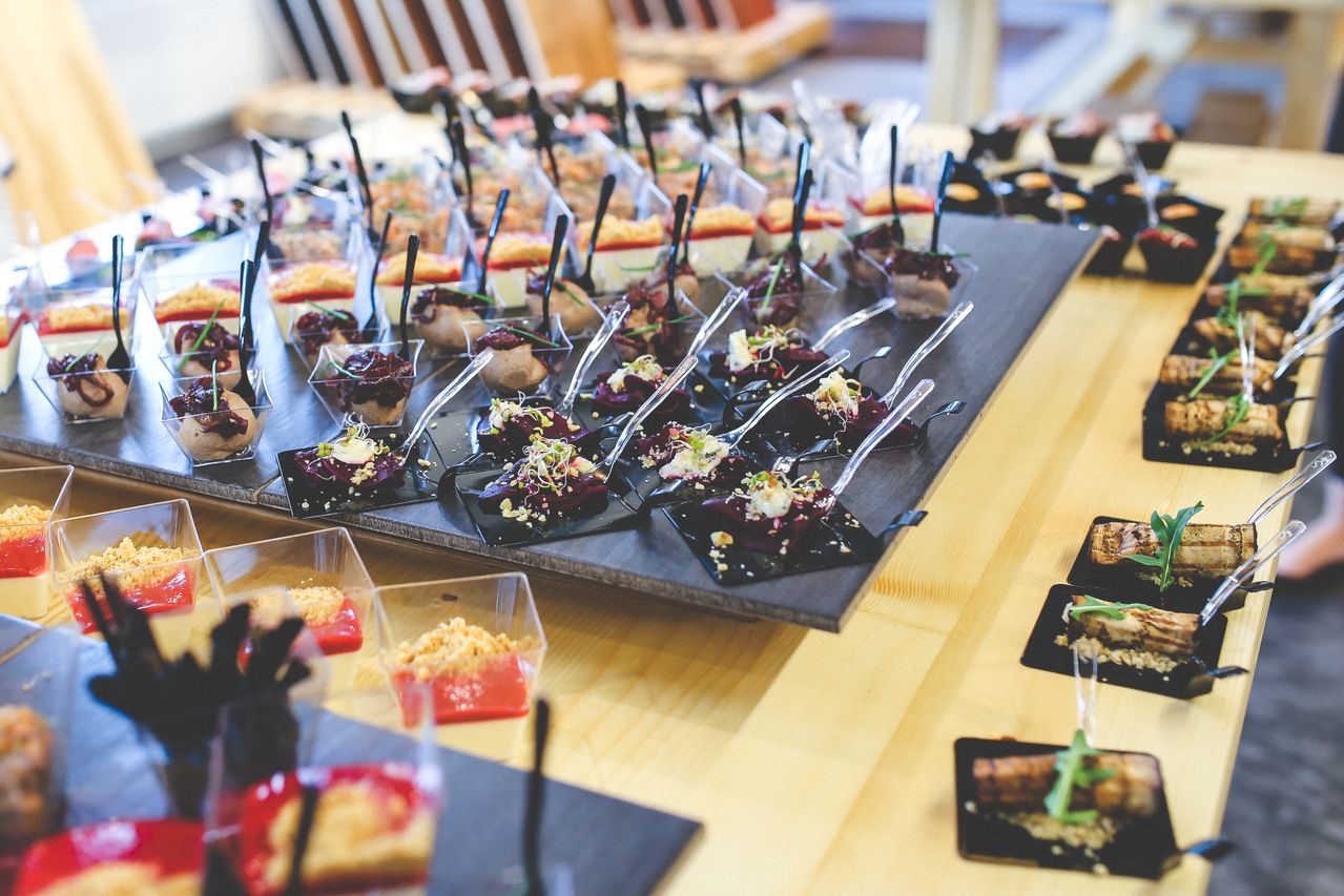 Unser erfahrenes Catering-Team bei der Arbeit